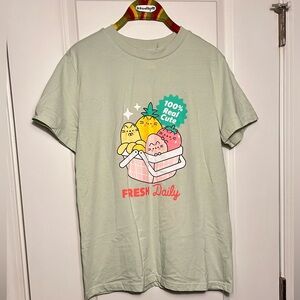 Pusheen Fresh Fruits Graphic T-Shirt